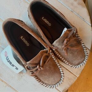 LAM The Kid’s Moc Faux Fur Slippers